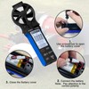 AIOMEST CFM Wind Handheld Anemometer Waterproof Digital Wind Speed Meter