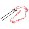 Golf Sticks Alignment Rods,Golf Alignment Stick with Rope - Improve