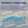 Innfeeltech 25 Pieces 3W 1% Tolerance 22 Ohm Metal Film