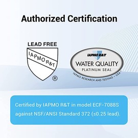 Filterlogic NSF/ANSI 372 Certified Fluoride Water Filter, Replacement for Berkey® PF-2® Fluoride Filter, Berkey® Gravity Filtration System (Pack of 2)