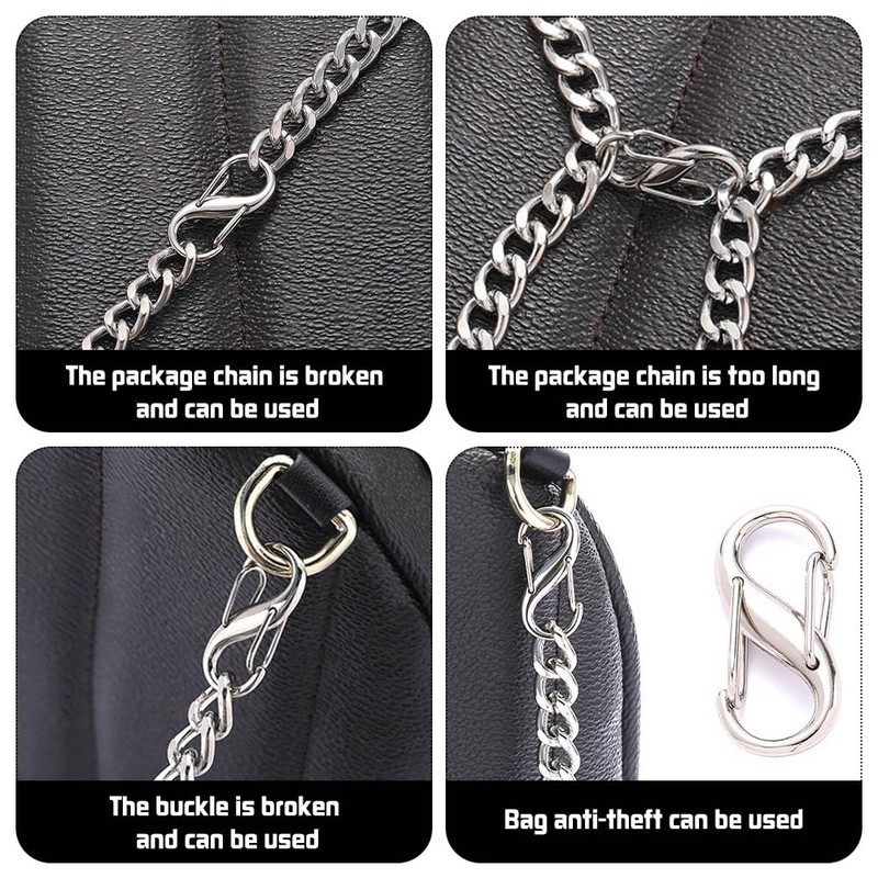 20 Pieces Anti-Theft Zipper Locks Zip Puller Replacement Zipper Pulls
