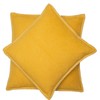 David Fussenegger 87683155 Sylt uni with Fancy Stitch Cushion Cover,