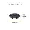 Grow1 16-Inch Pot Elevators for Plants (6-Pack)