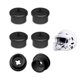 YAFIYGI 6 Pcs Football Helmet Parts Bladder Valve Screws Kit Quick Release Accessories Tool for Youth High Impact Resistant Valve Caps Replacement for Football Helmets Full Set for Adult
