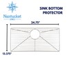 Nantucket Sinks BG-PR3018 Bottom Grid, Large, Chrome