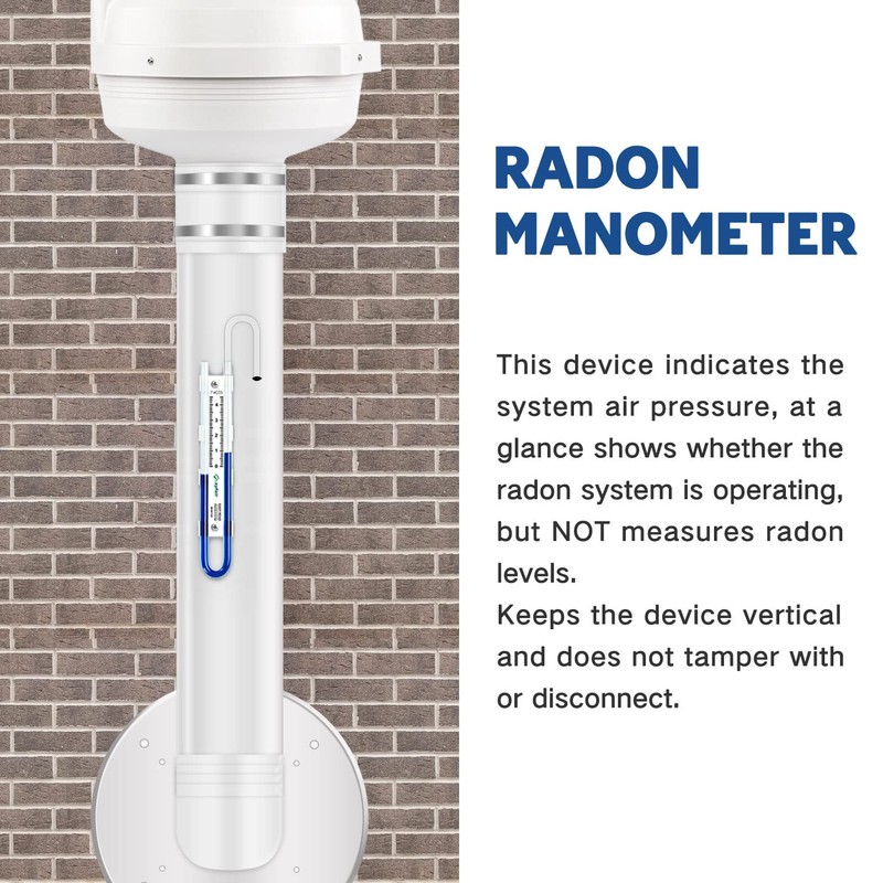 XYF Air Easy Read Manometer | U-Tube Air Pressure Indicator