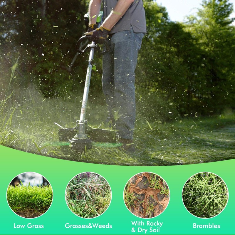 Kaberalty 16PK 0.080" Pre-Cut Twisted Trimmer Line Compatible with Greenworks