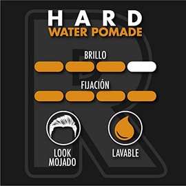 Regrowe Hard Water Pomade | Pomada Base Agua para Cabello | Fijación alta, wet look, fácil de lavar, adicionada con karité