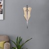 DONGKER Wall Mount Sword Plaque,Adjustable Wooden Sword Stand w/ Hooks&