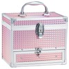 Hododou Girls Jewelry Box Organizer with Drawer & Mirror, Shiny