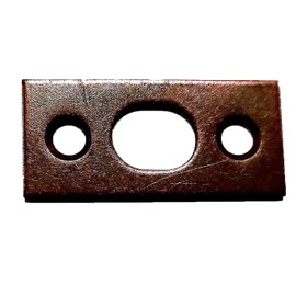 bricoleva.it Steel Lever Lock - For 16mm Wood Doors - Various Colours and Lengths - Bronzed - 20cm