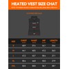 KOPLO Heated Vest Women with Battery Pack, Lightweight Rechargeable Electric