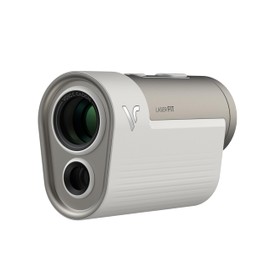 Voice Caddie Laser Fit Golf Rangefinder w/Slope Integration & Tournament Mode | Dual Display 6X Optical Magnification | New Ball to Pin & Triangulation | Compact Bright LED Golf Laser Rangefinder