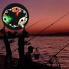 DUNKTEAM LED Underwater Fishing Lures，LED Lighted Bait Flasher，Deep Drop Fishing