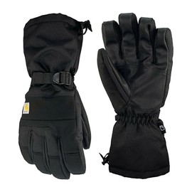 Carhartt Men's GL0831M Storm Defender™ Insulated Gauntlet Glove - Medium - Black