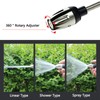 High Pressure Car Wash Water Gun Long Rod Garden Hose