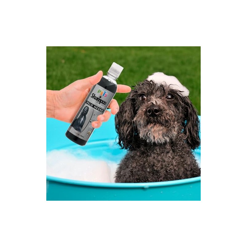 Fancy Pets Shampoo Essentials para Perros Pelo Negro con Extracto