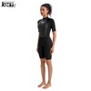 KMT Wetsuit Women, 2mm Shorty Wetsuits Neoprene Back Zip Wet