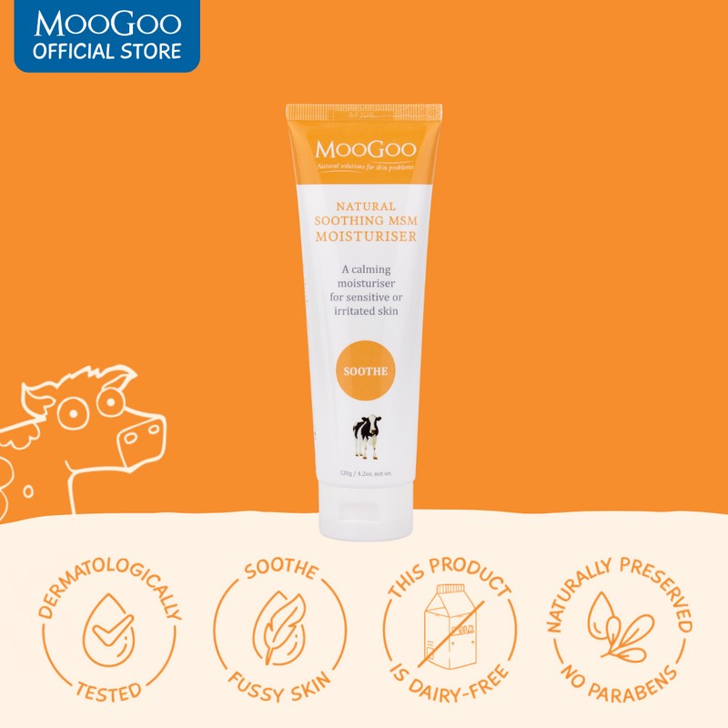 MooGoo Soothing MSM Moisturiser 120g