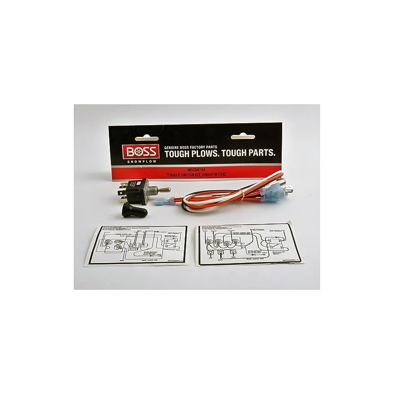 Boss Snowplow TOGGLE SWITCH KIT, SMARTHITCH2 - Push On Toggle