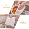 CHILDWEET 6Pcs Ultra Absorbent Cotton Kitchen Dishcloths Thick Cleaning Towels