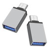 XMSJSIY USB Datenblocker USB Typ C zu Typ A Adapter