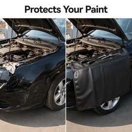 Universal Magnetic Car Fender Cover – Foldable Protective Work Mat for Auto Repairs Medium Size