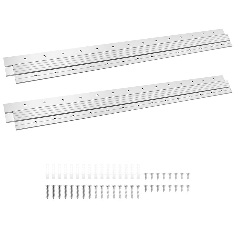QWORK French Cleat Picture Hanger, 2 Pairs 30 Inch Heavy