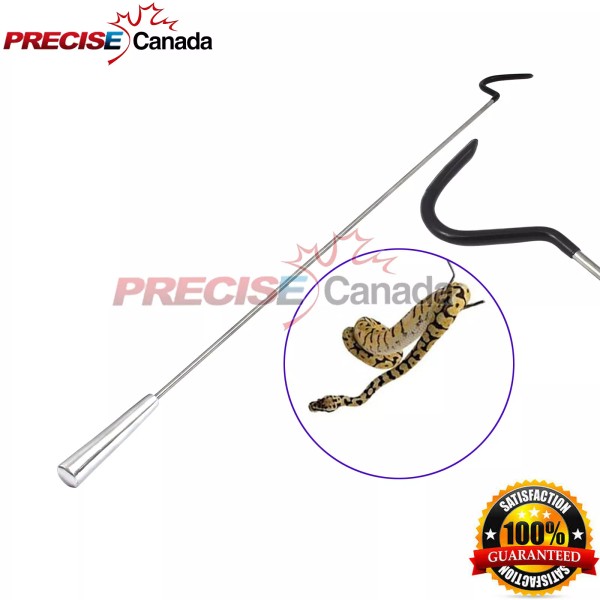 PRECISE CANADA 40" Professional Heavy Duty Snake Hook Reptile Catcher