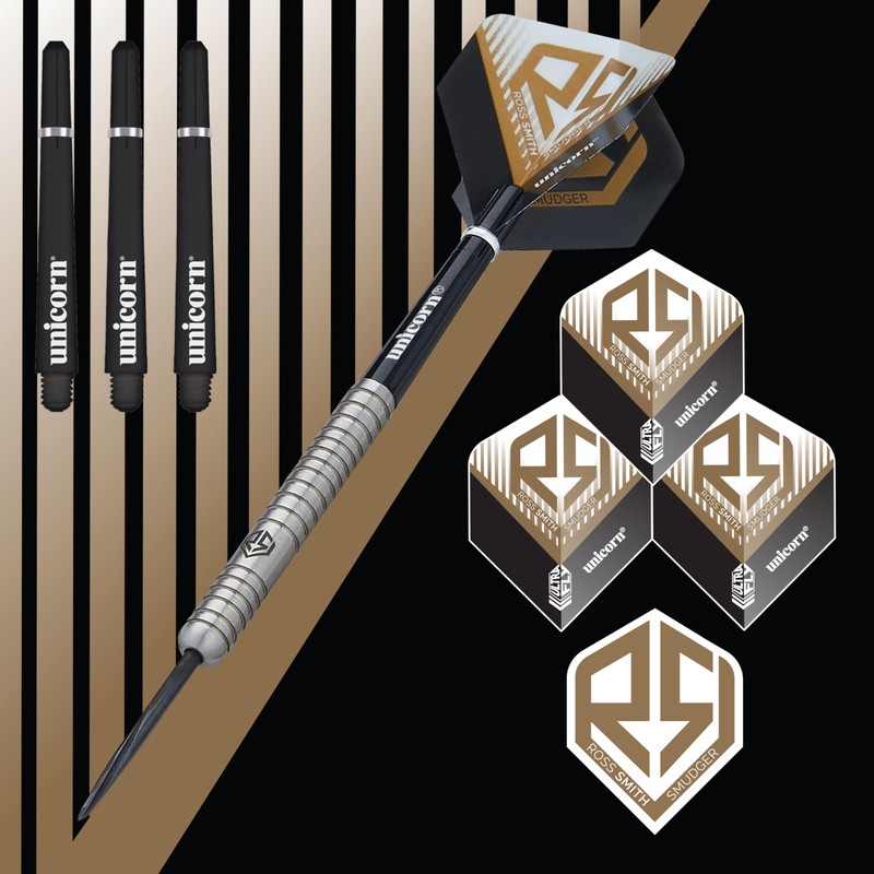 Unicorn Ross Smith Natural 90% Steel Darts 20 g