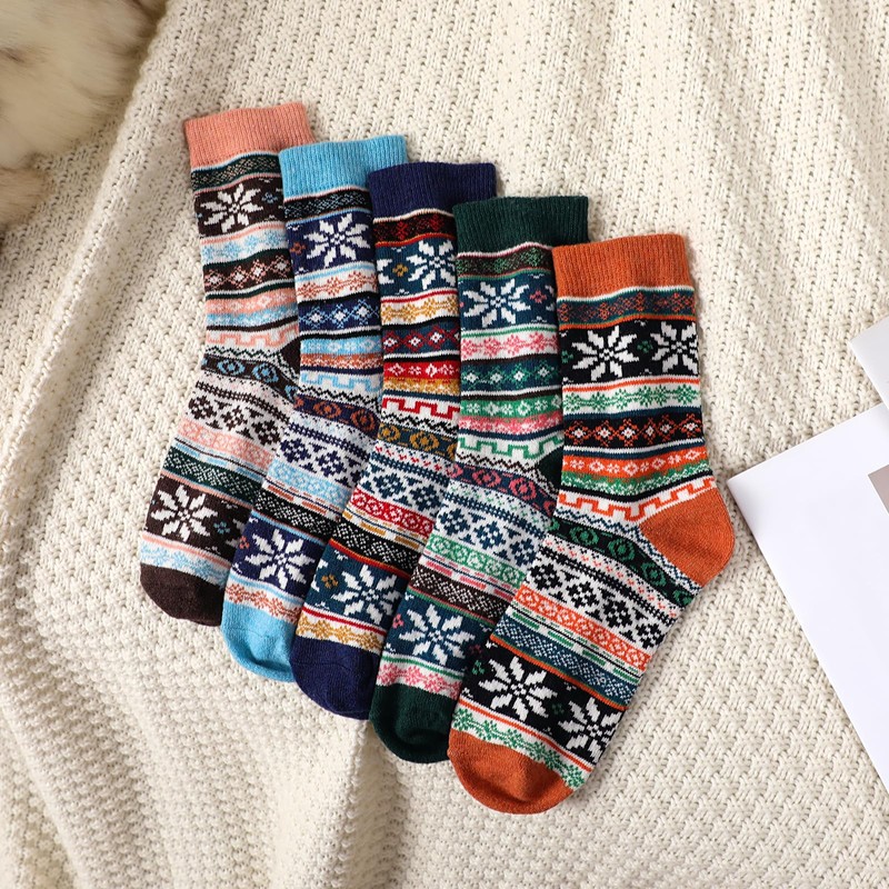 Pleneal Wool Socks for Women- Winter Warm Womens Wool Socks