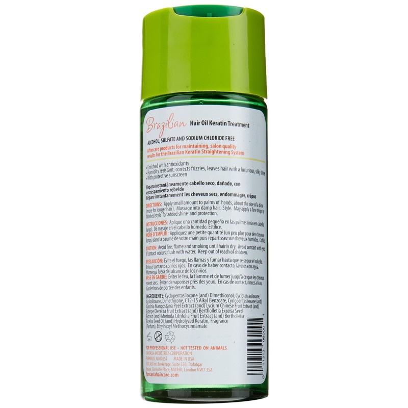 Fantasia Brazilian Hair Oil Keratin Treatment 171 ml/6 fl oz