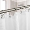 TOPROD 24 Pack Shower Curtain Hooks Rings, Double Sided Shower