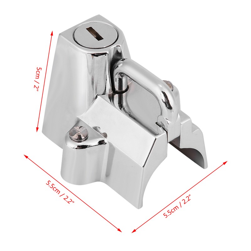 Universal Stainless Steel Motorcycle Motorbike Bike Helmet Lock Hanging Hook