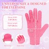 Exfoliating Gloves, 3 Textures Shower Scrub Gloves for Spa, Massage
