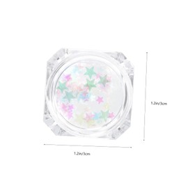 Baluue Elegant DIY Nail Art 6 Boxes of Heart Star Shiny Sequins for Unique Manicure