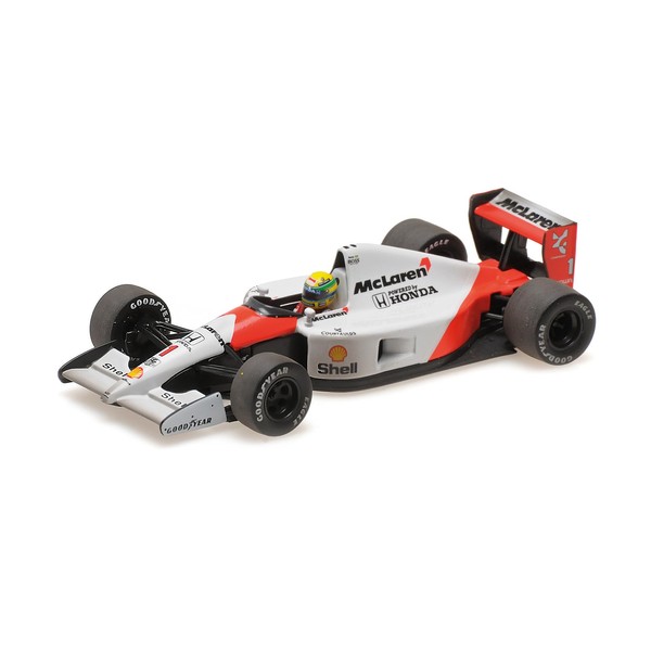 Minichamps 540913301 - McLare. MP4/6 Ayrton Senna World Champion 1991