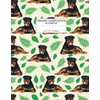 Rottweiler Primary Composition Notebook: Rottweiler Blank Lined Primary Composition Notebook