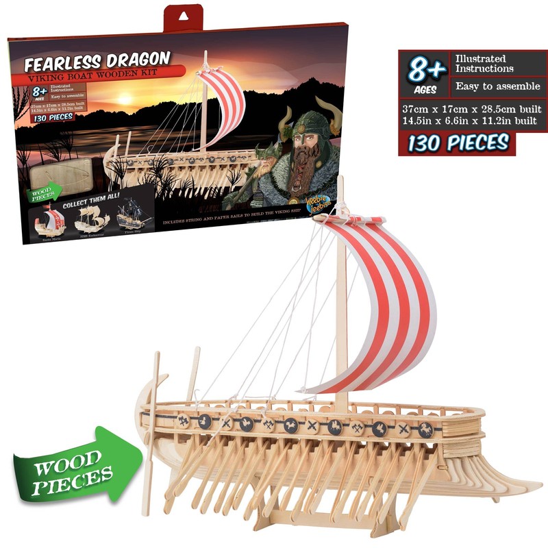 Heebie Jeebies Fearless Dragon Wood Ship