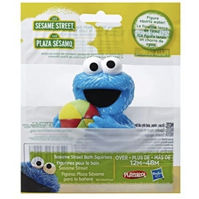 Hasbro 💦 2 PACK Sesame Street Friends Bath Squirters Elmo