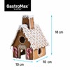 Gastromax Lebkuchen-Haus Ausstecher, Schwarz