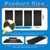 Hxszk 4-Pack Honeycomb Laser Bed Panels, Premium Black Anodized Aluminum