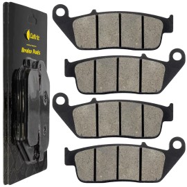 Caltric Brake Pads for Honda PC800 Pacific Coast 1989-1990 1994-98 Motorcycle Front Pads
