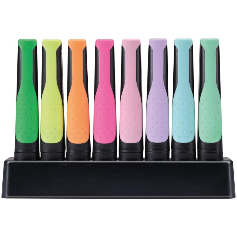 Eco-Friendly Highlighter - STABILO GREEN BOSS Pastel - Deskset of