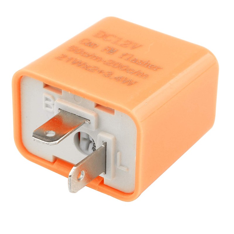 2 Pack Flasher Relay IC Turn Signal Relay Bike Light