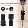 Bestgle Pivot Drill Bit Holder Tip(1/4 Inch Hex Shank, 20°
