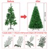 RooTrimmer Christmas Tree, 6 FT Artificial Christmas Tree, Unlit Christmas