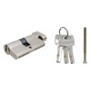Savagrow 60mm Lock Cylinder with 3 Keys Solid Brass Door