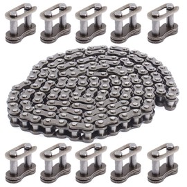 LIYYDS 25H Heavy Duty Drive 158 Chain Repair Master Connector Split Link Compatible with 43cc 47cc 49cc 2-Stroke Atv Quad Pit Dirt Super Pocket Mini Bike Lifan Kazuma SUNL