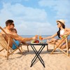Lightweight Aluminum Folding Camping Table with Height 23.6 in